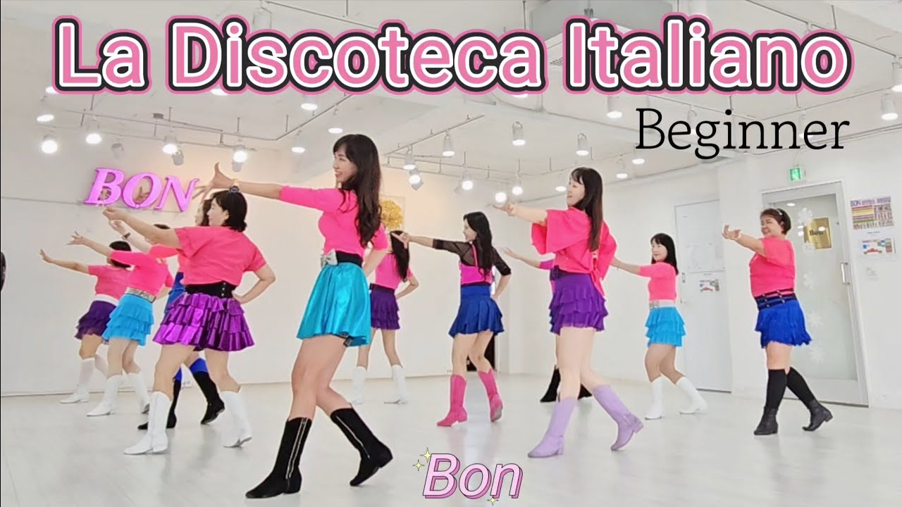La Discoteca Italiano - Line Dance (Beginner) 초중급 화요동호회 2~4시