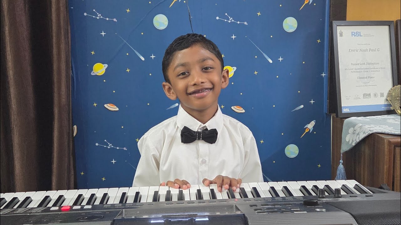 Remember Me &ndash; Beautiful Piano Cover by Emric (7 Years Old) | Heart-Touching Performance