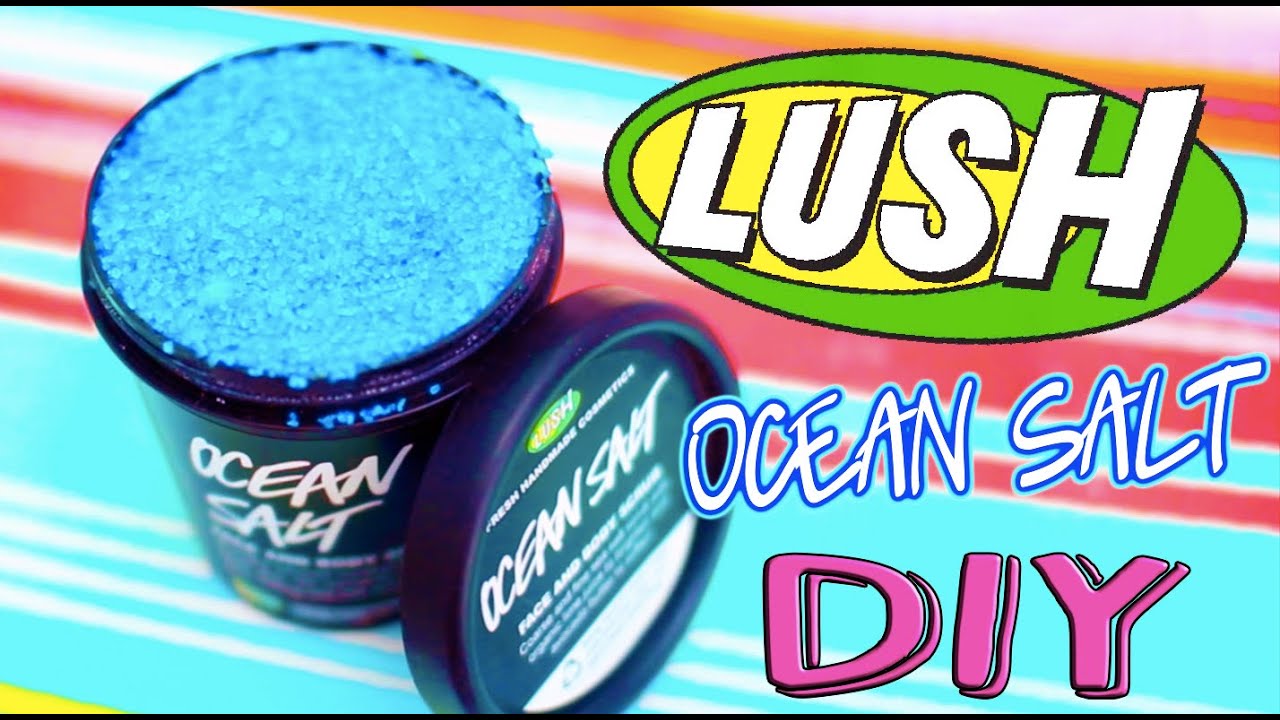 DIY Lush Ocean Salt Scrub With Ella Elbells!