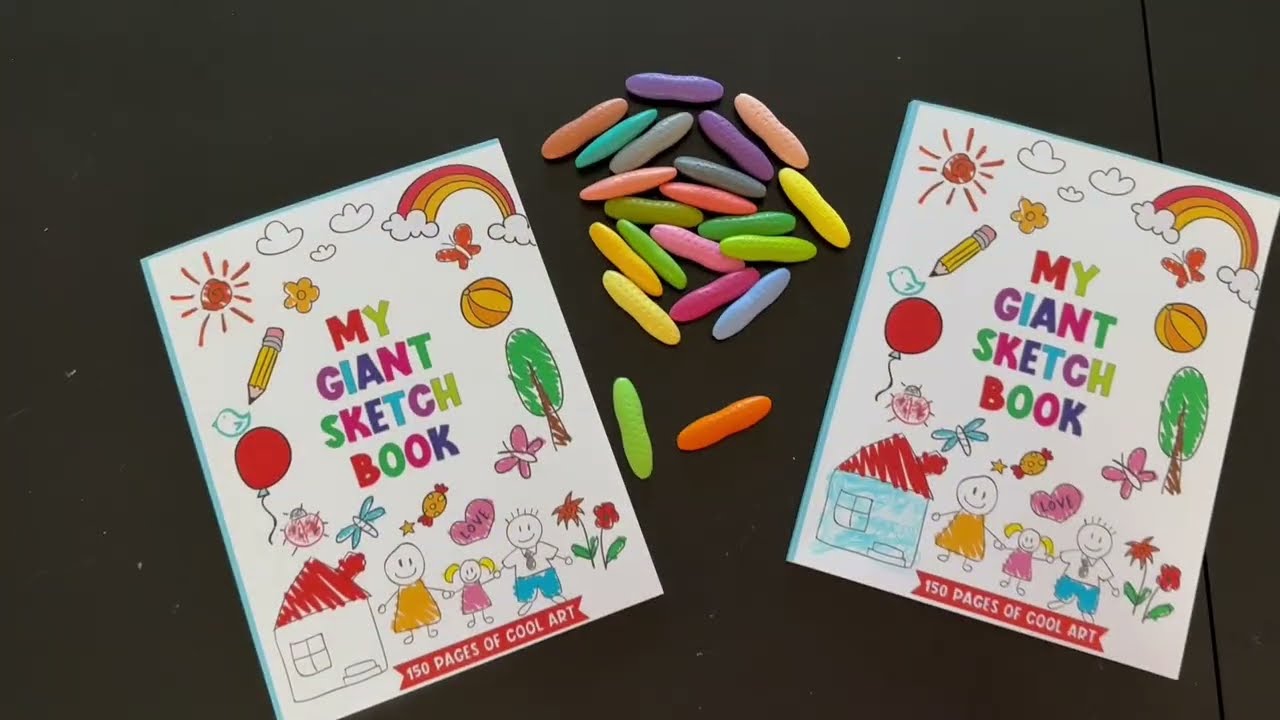 Barbara's Picks: Grandma & Me Art Journal: 150 Page Kids Sketchbook 8.5x11 | Cozy Screen Free Create