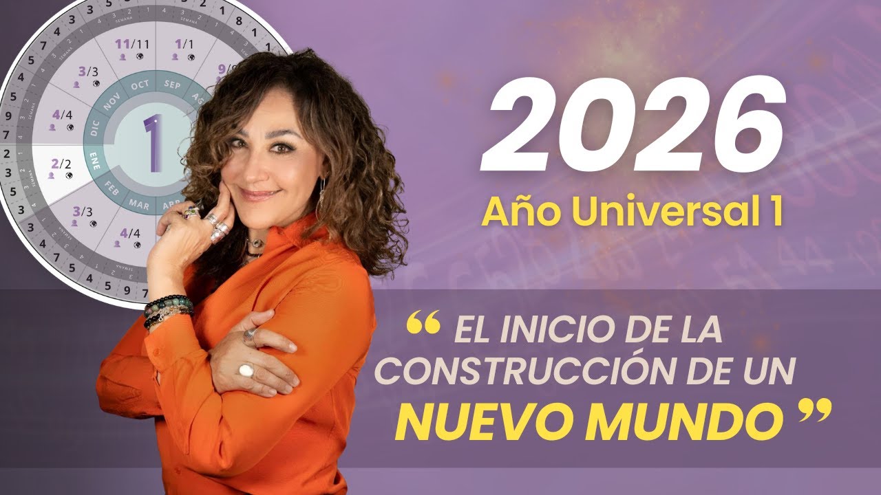 2026 ✨ Año Universal 1 – El inicio del ciclo que cambiará tu vida para siempre