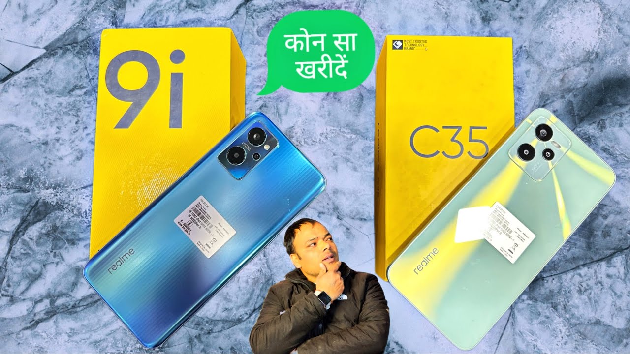 Realme 🔥 Realme 9i 🆚 Realme C35 ⚡ Unboxing & Comparison 🔥 Price | Full Details in Hindi