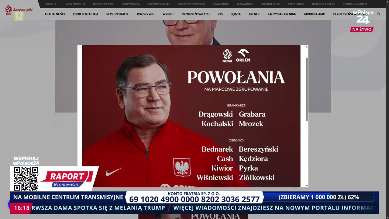 Wiemy, kto będzie reprezentował Polskę! Powołania Jana Urbana na mecz z Albanią ⚽🔥