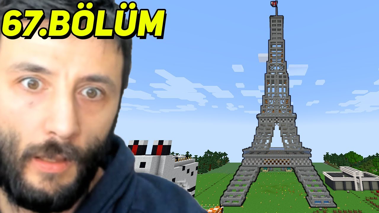 EYFEL KULESİ YAPTIK 🤩 MİNECRAFT (2023) 67.Bölüm