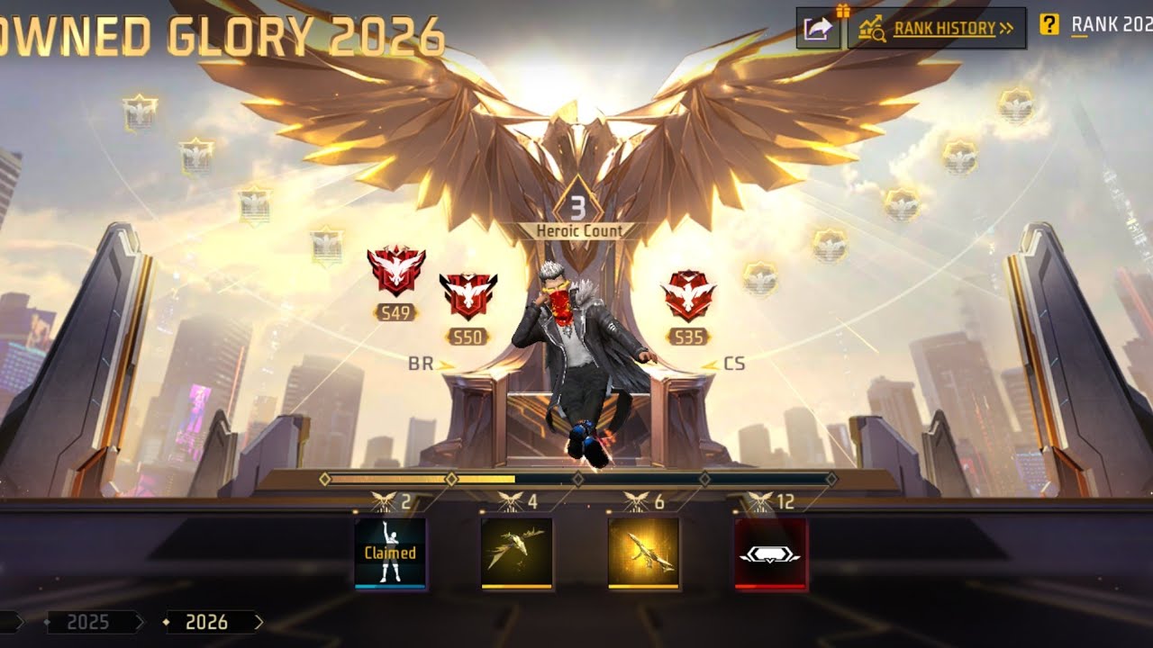 Pushing For Grandmaster🤑In New Season2026🔥 -abhiff star #trending #freefire#freefirelive