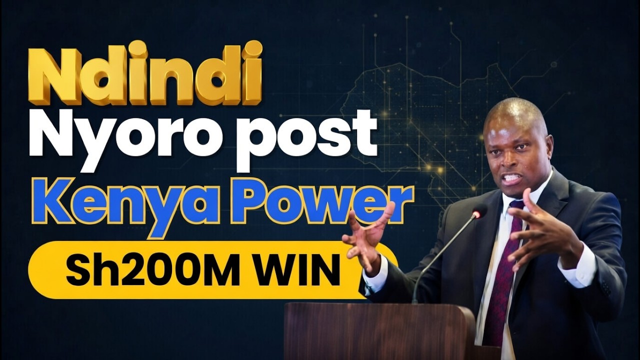 NSE stocks, Ndindi Nyoro investing post his Kenya Power Sh200M win