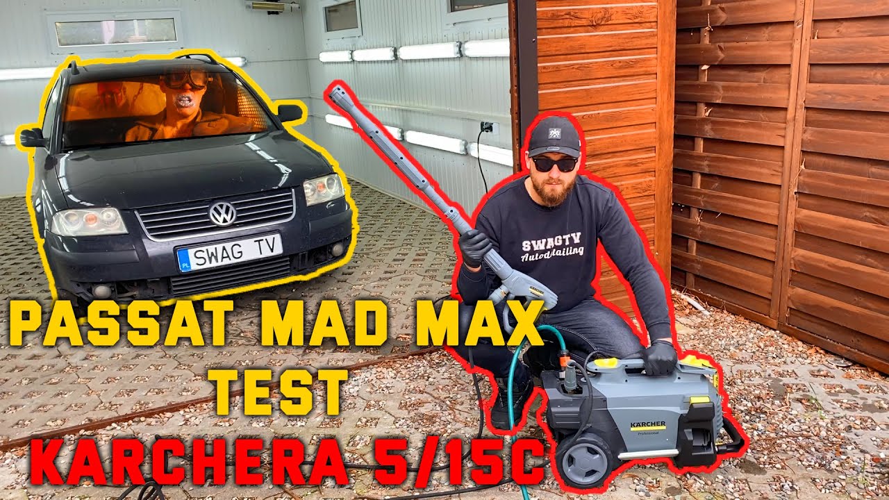 *200 bar*  PROFESJONALNA MYJKA CIŚNIENIOWA ? ✖ Karcher HD 5/15c │ TEST Swag Detailing