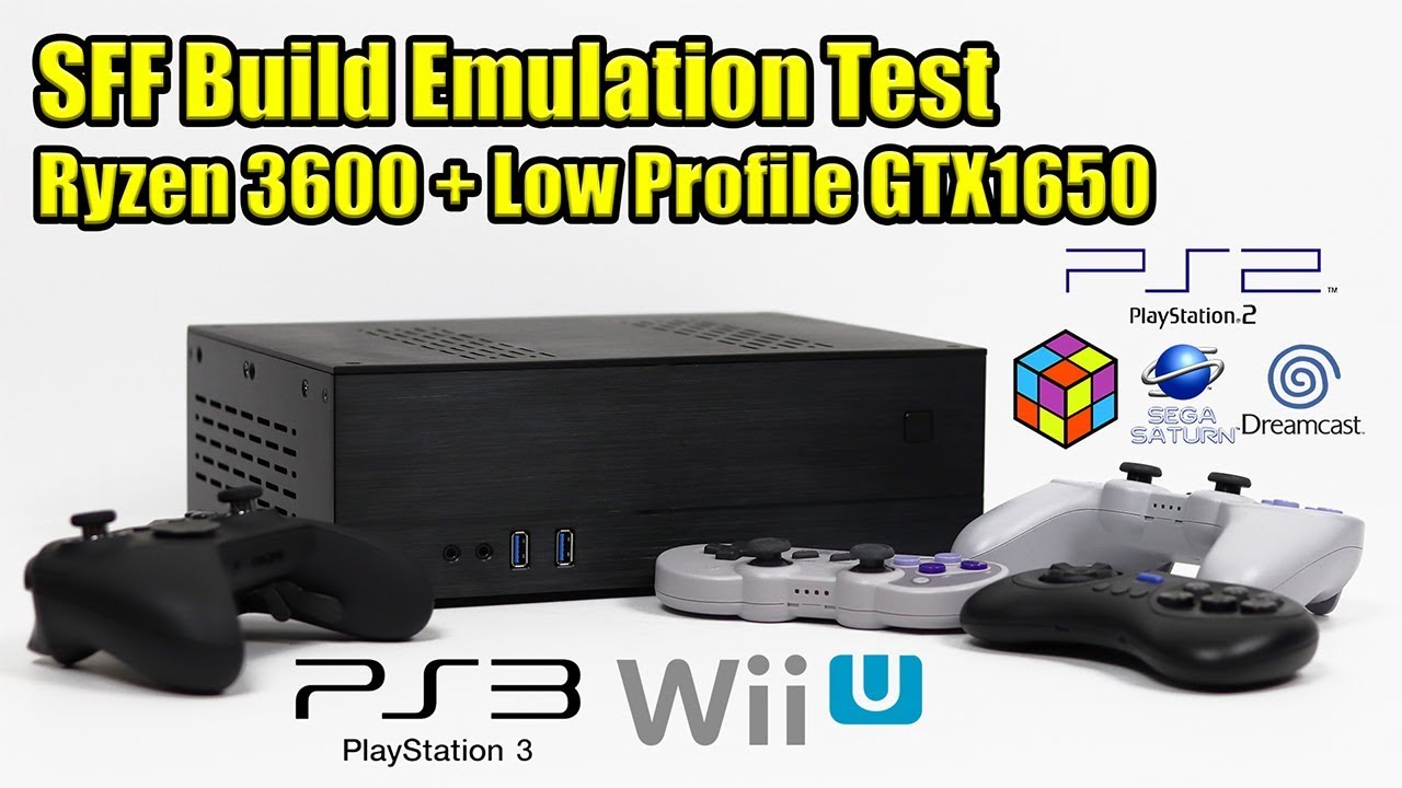 Тест эмуляции сборки SFF — RPCS3 CEMU PCSX2 и другие — низкопрофильная GTX 1650 + RYZEN 5 3600