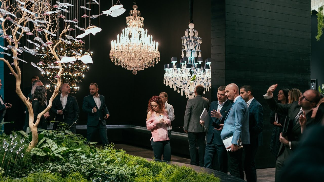 Exhibition: Salone del Mobile 2017 - Cultivation of Chandeliers. Since 1724  | PRECIOSA LIGHTING