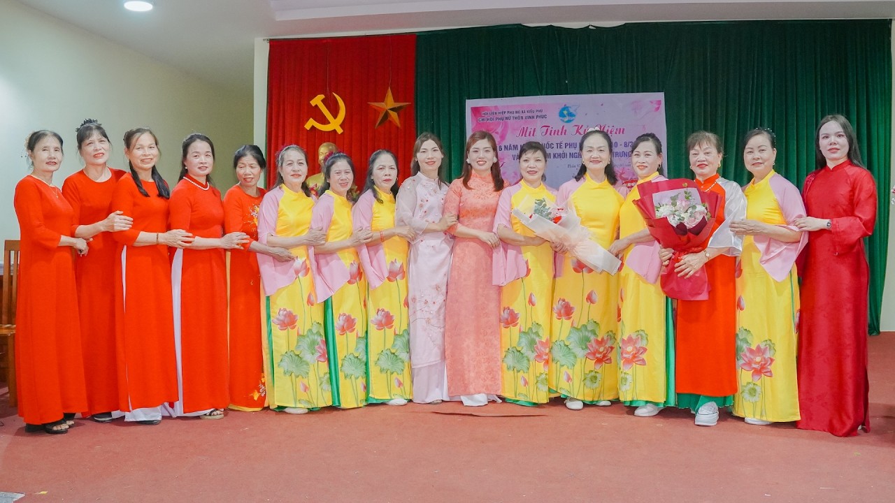 Kỷ Niệm 8 - 3 CHPN Thôn Vĩnh Phúc