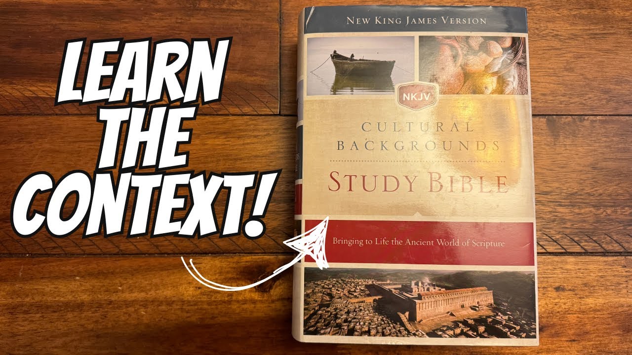 Missing Out on Cultural Context? Fix it with THIS Bible!