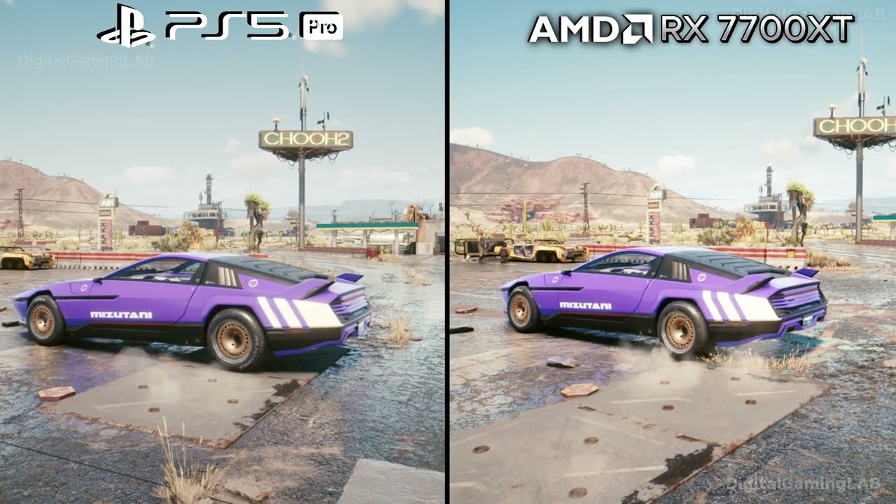 RX 7700XT vs PS5 PRO | The best comparison| 4K Ultra |