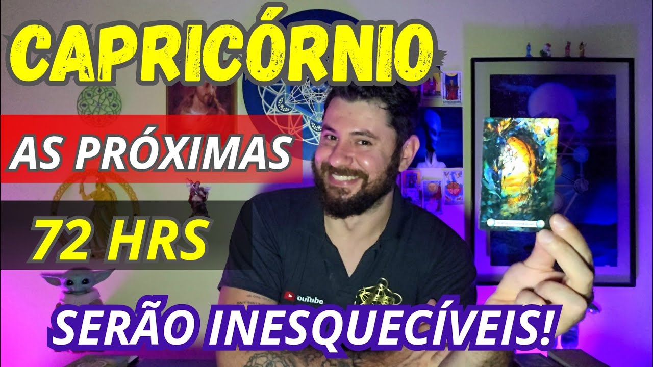 CAPRICÓRNIO-VERÁ ESSE VIDEO DIA 06/03 72HRS ANTES DE ACONTECER...