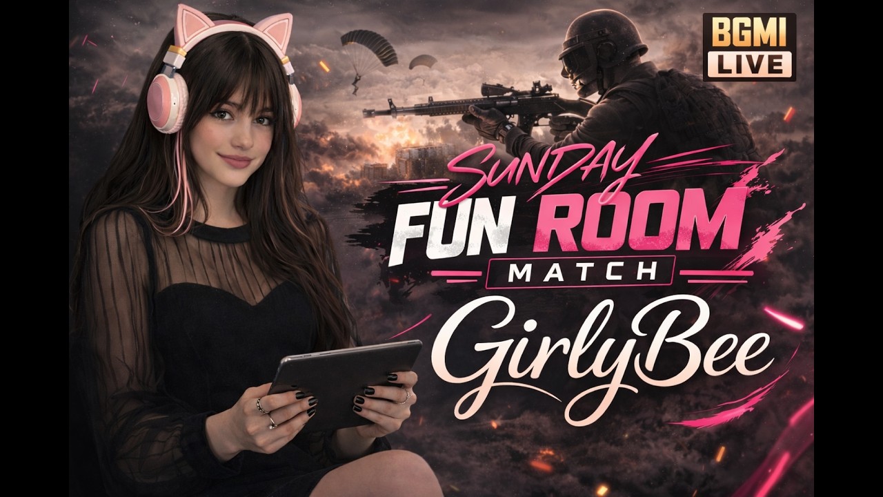 BGMI ROOM MATCH WITH SUBSCRIBERS 🎮 | GIRLYBEE LIVE🔥#bgmi #bgmilive  #bgmiindia  #bgmigameplay #pubgm