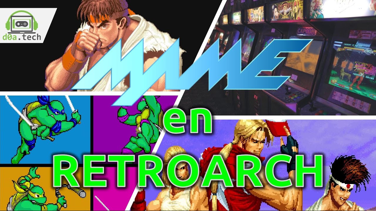 Juega Arcades con MAME en RetroArch
