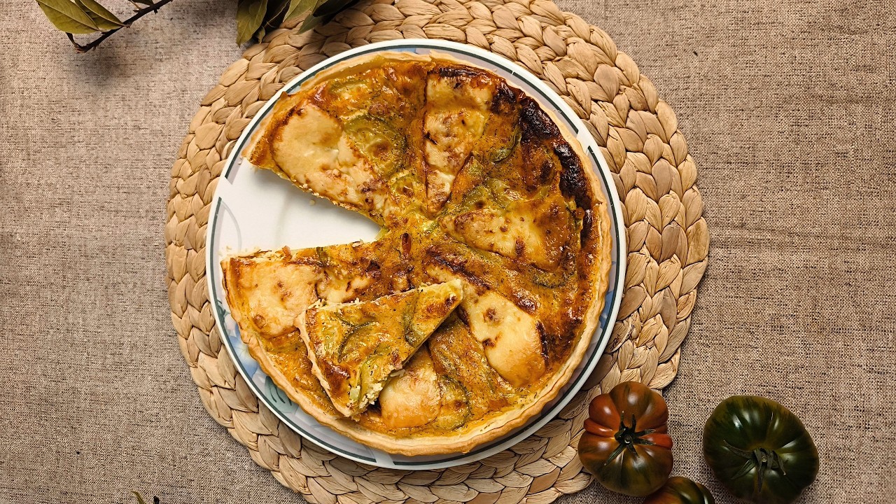 Quiche de Bacon y Queso 🧀 Fácil y Cremosa | Estilo Quiche Lorraine