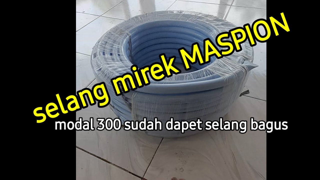 Selang air mirek maspion #selangair #maspion #tutorial #carakreatif #fypyoutube #selangor