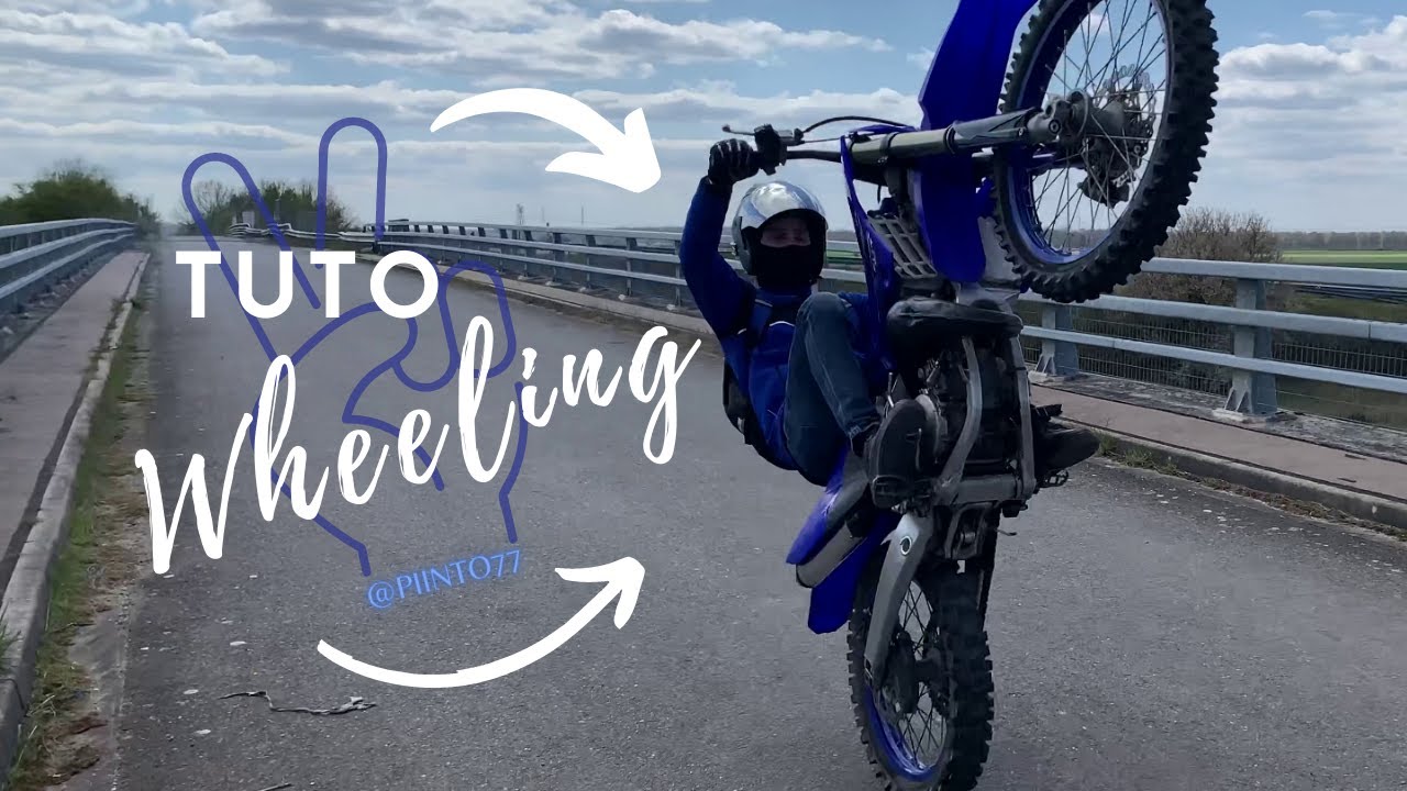 Tuto Wheeling en 2 &eacute;tapes | Apprends &agrave; lever en 2min40 | Bike Life | @Piinto77