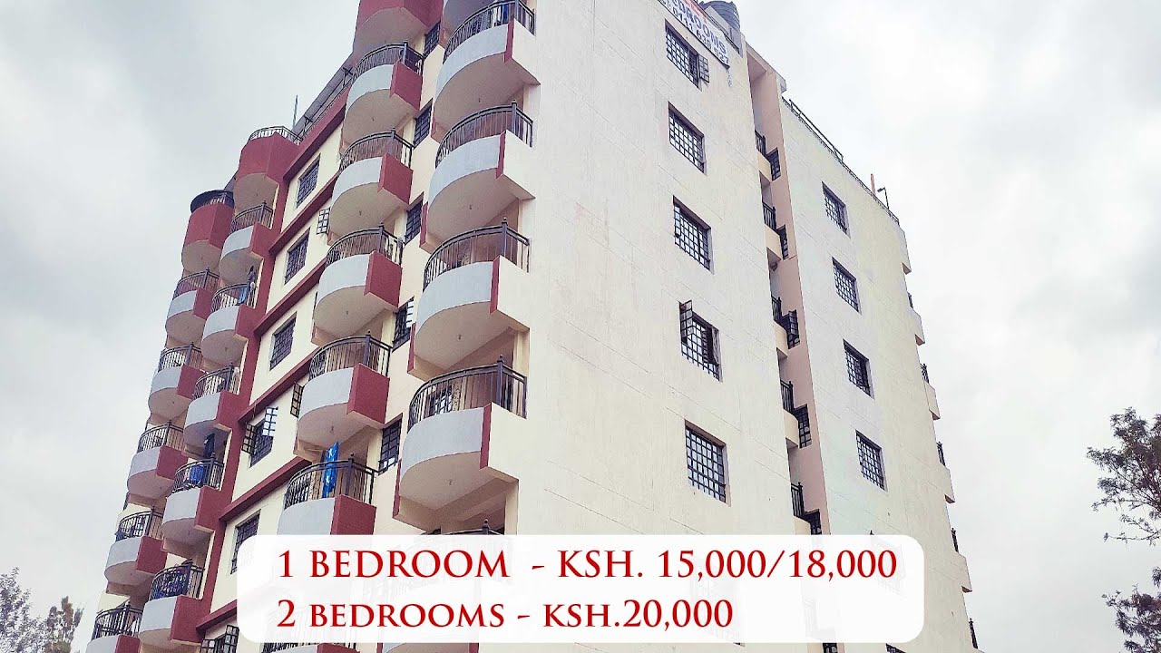 House for Rent in Nairobi WITH LIFT -1 & 2 Bdr Apartment | Githurai 45 / Episode 14