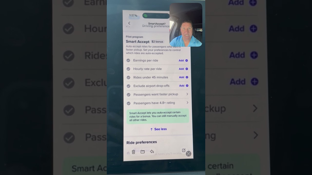 #Lyft предлагает пилотную программу Smart Accept. Получите колоссальный бонус в размере 2 долларо...