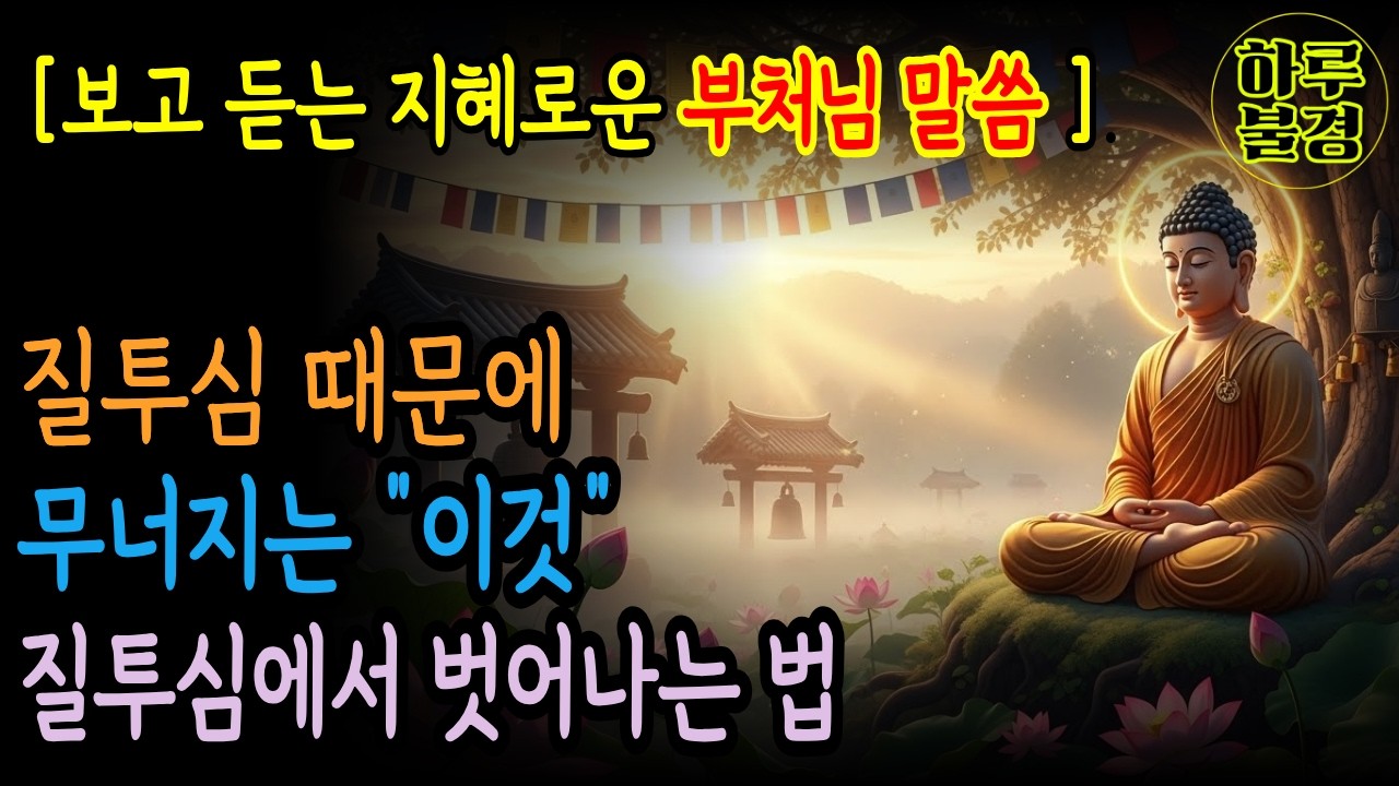질투심이 무너뜨리는 것들 | 불교 지혜#부처님가르침  #부처님말씀 #불교명언 #좋은글