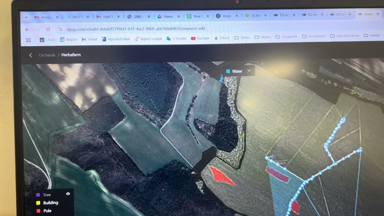 DJI Smart Farm Web Modifying or Correction