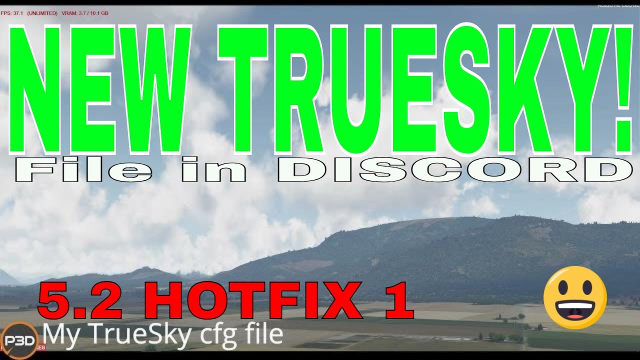 P3Dv5.2 Hotfix 1 | TrueSky V1