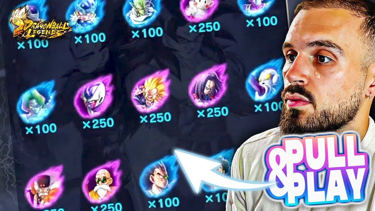 😭 Le jeu me DÉTESTE... PULL&PLAY SPÉCIAL MULTI 100 PERSONNAGES GRATUIT #2 !!( DB Legends )
