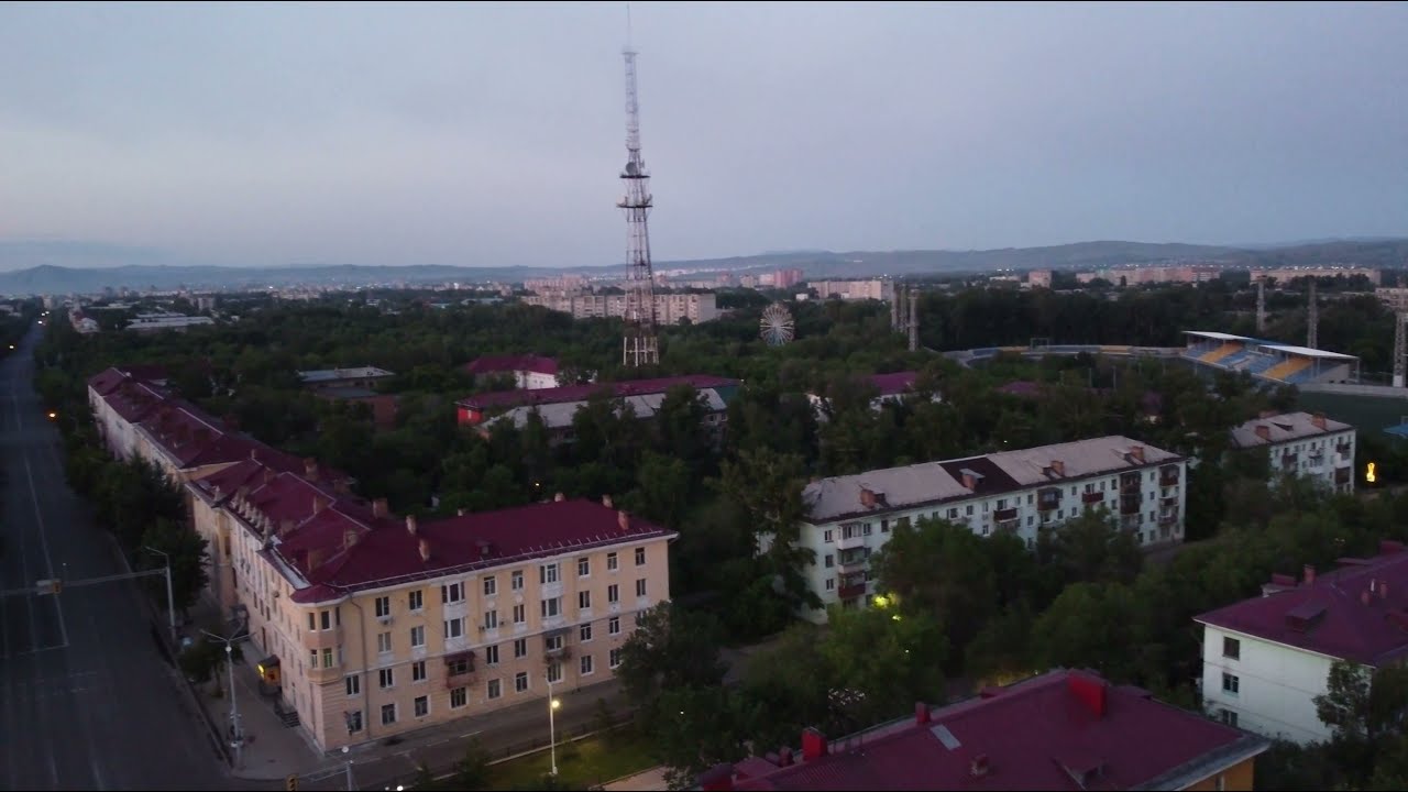 Рассвет над Усть-Каменогорском. 8.06.2022