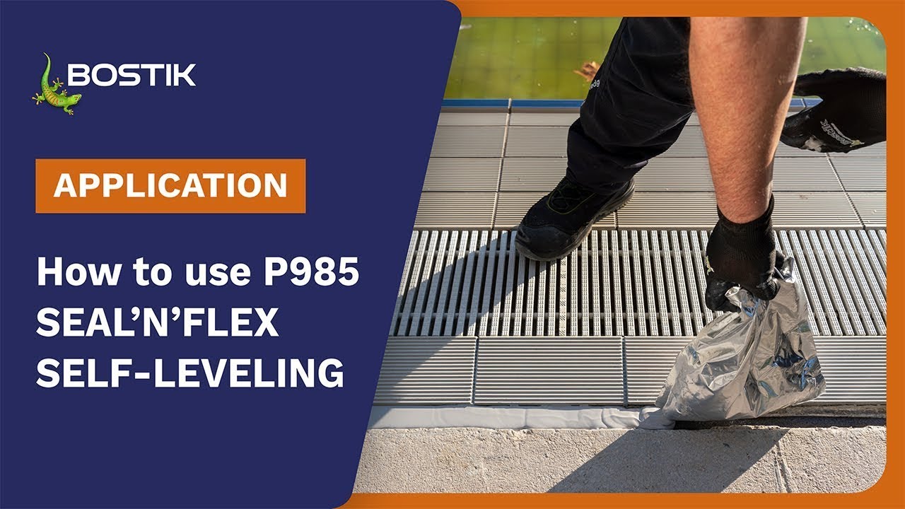 P985 SEAL’N’FLEX self-levelling sealant | Product presentation | Bostik Construction