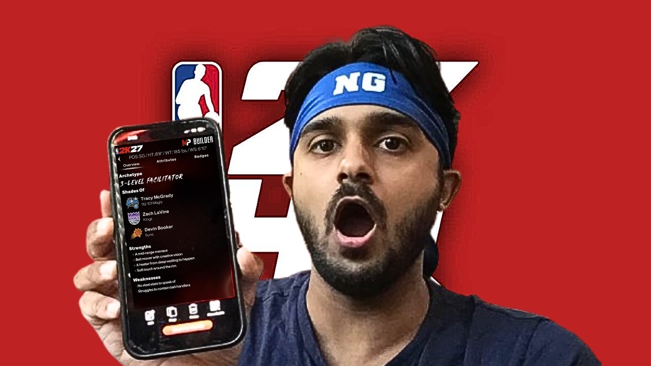 СОЗДАЮ СВОЙ ПЕРСОНАЛЬНЫЙ БИЛД В NBA 2K27 ЧЕРЕЗ ПРИЛОЖЕНИЕ NBA 2K HQ!