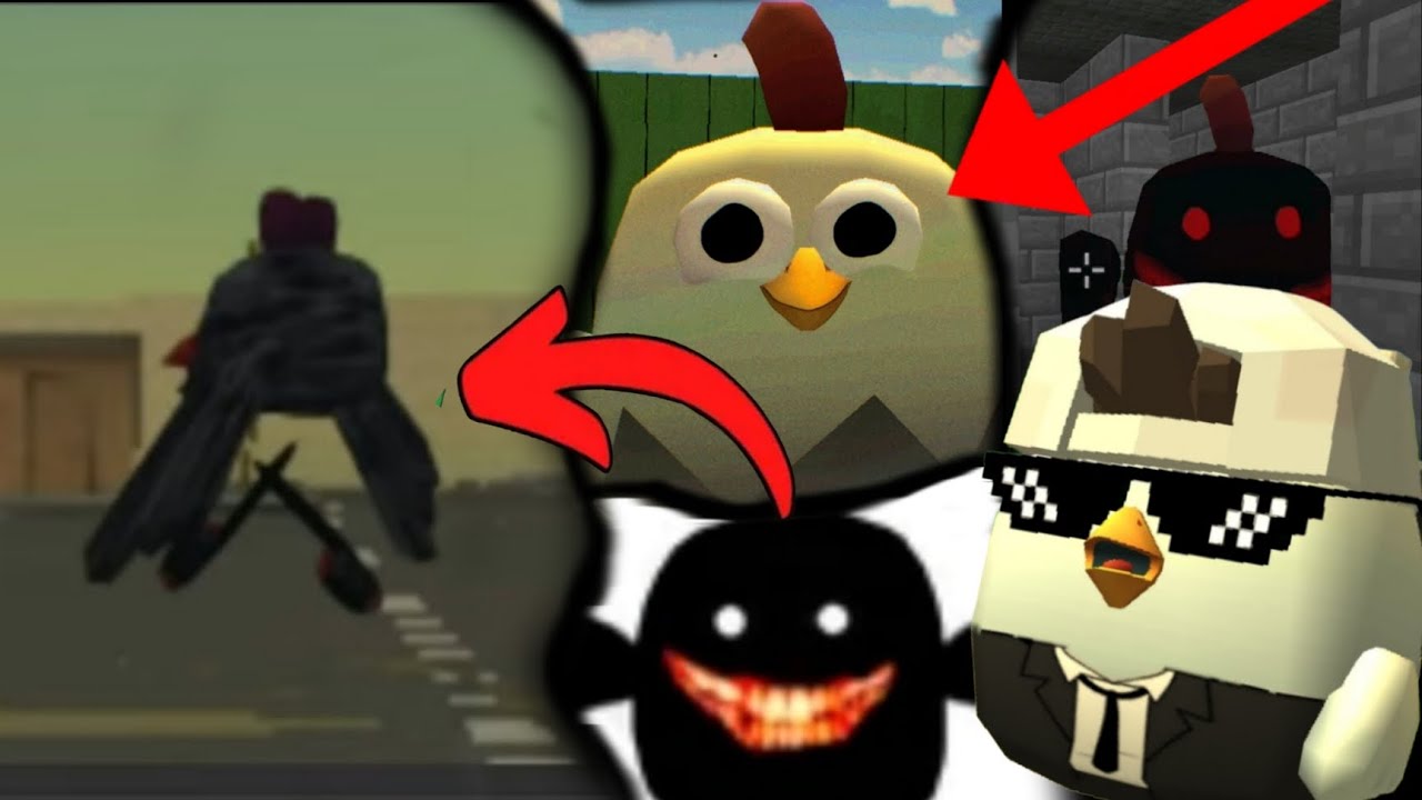 😨 tall chicken entity 481 and more!! who are these?? in chicken gun....
