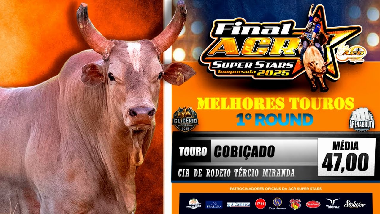 GLICÉRIO-SP 2025 - MELHORES TOUROS | SÁBADO (FINAL ACR SUPER STARS 2025)