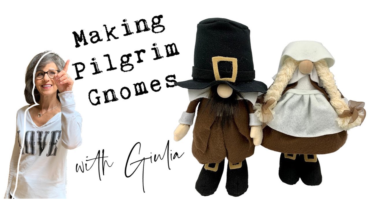 DIY Pilgrim Gnomes