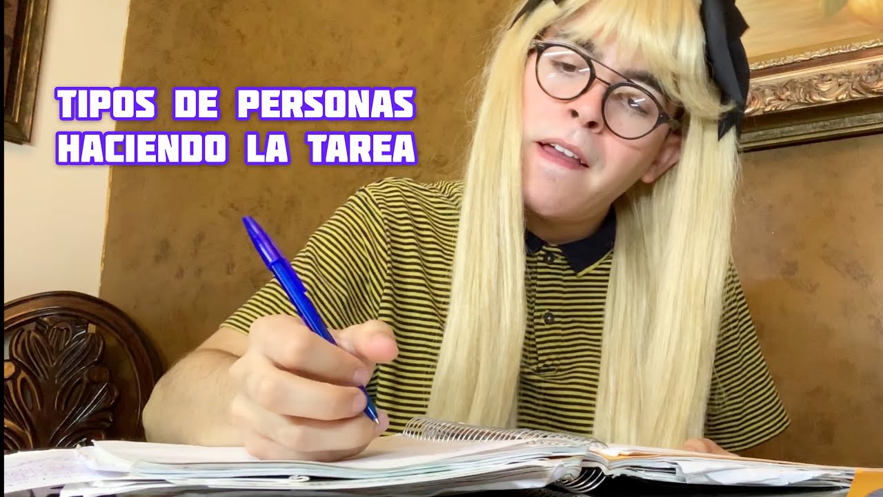 TYPES OF PEOPLE DOING HOMEWORK | fontesjo