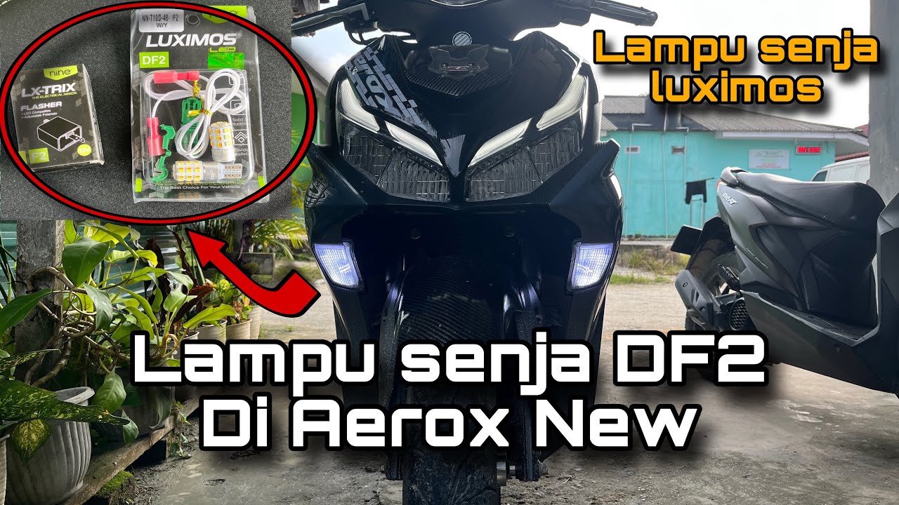 TUTORIAL PASANG LAMPU SENJA DI AEROX NEW ‼️