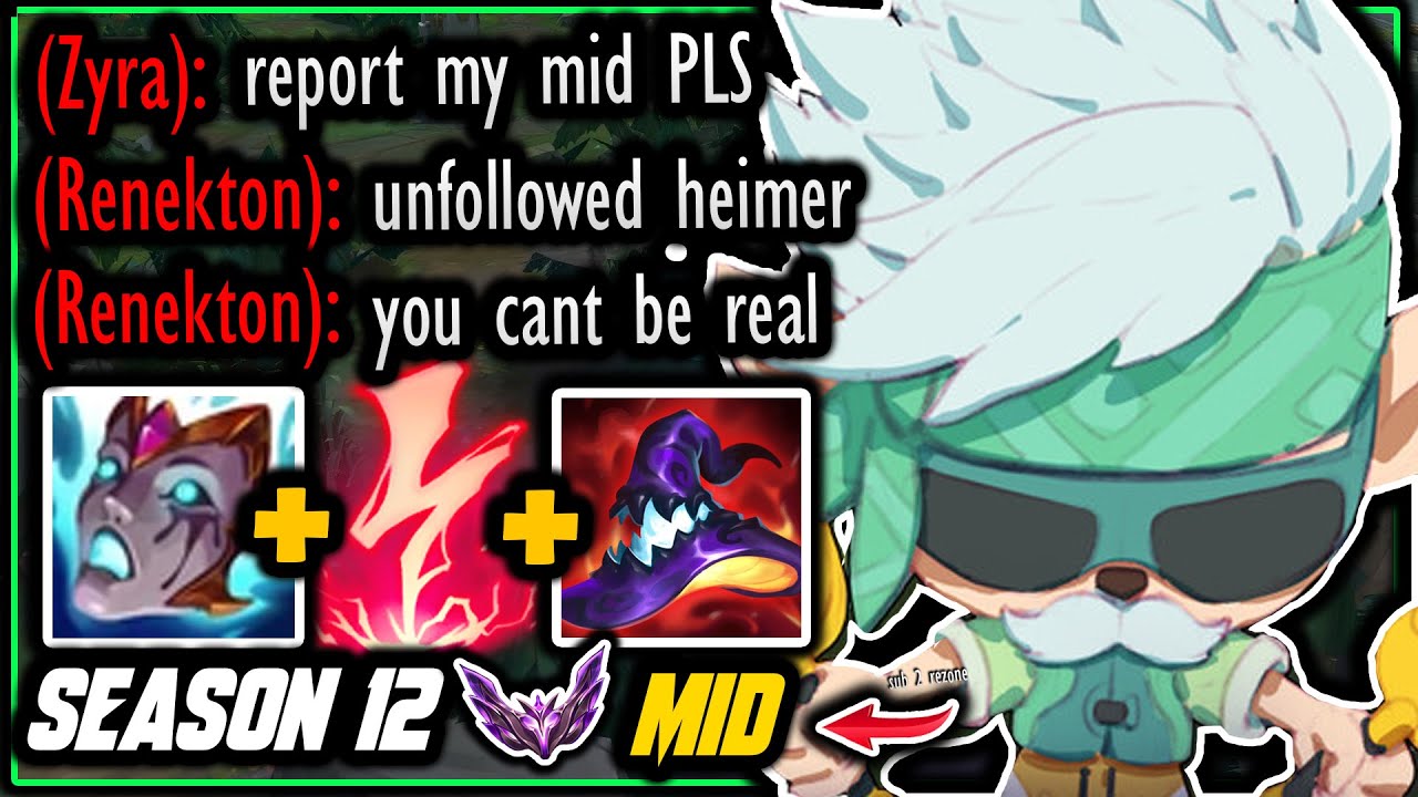Heimerdinger but 5 people try to kill me at level 1......