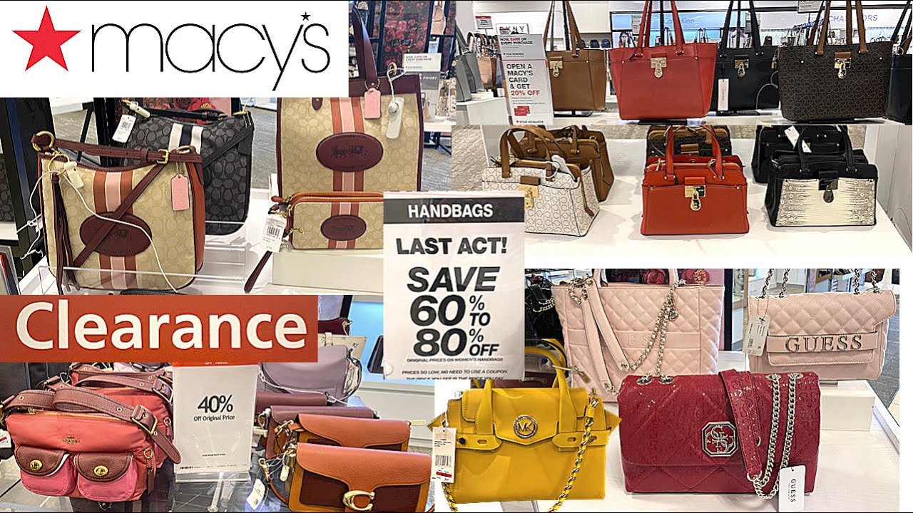Macy's Designer Handbags 🔥 ON SALE Up To 80% OFF | Shop With Me ❤️