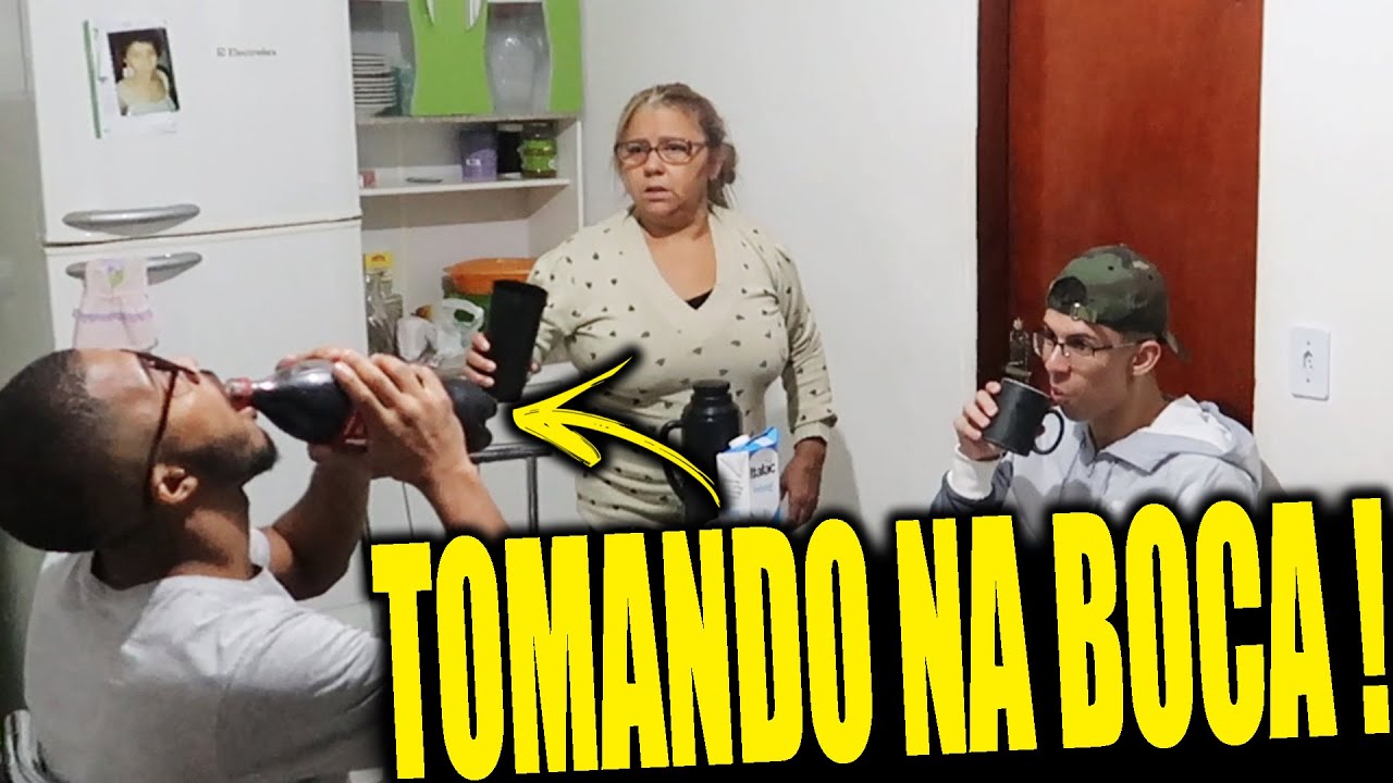 TROLLEI MINHA MÃE COM AMIGO MAL EDUCADO E ELA EXPULSOU ELE ( TROLLAGEM )