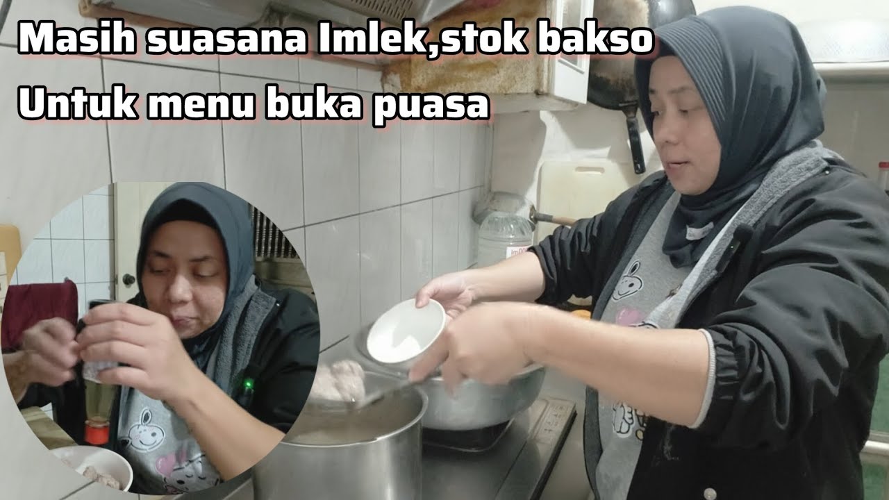 MASIH SUASANA IMLEK‼️ STOK BAKSO UNTUK MENU BUKA PUASA 