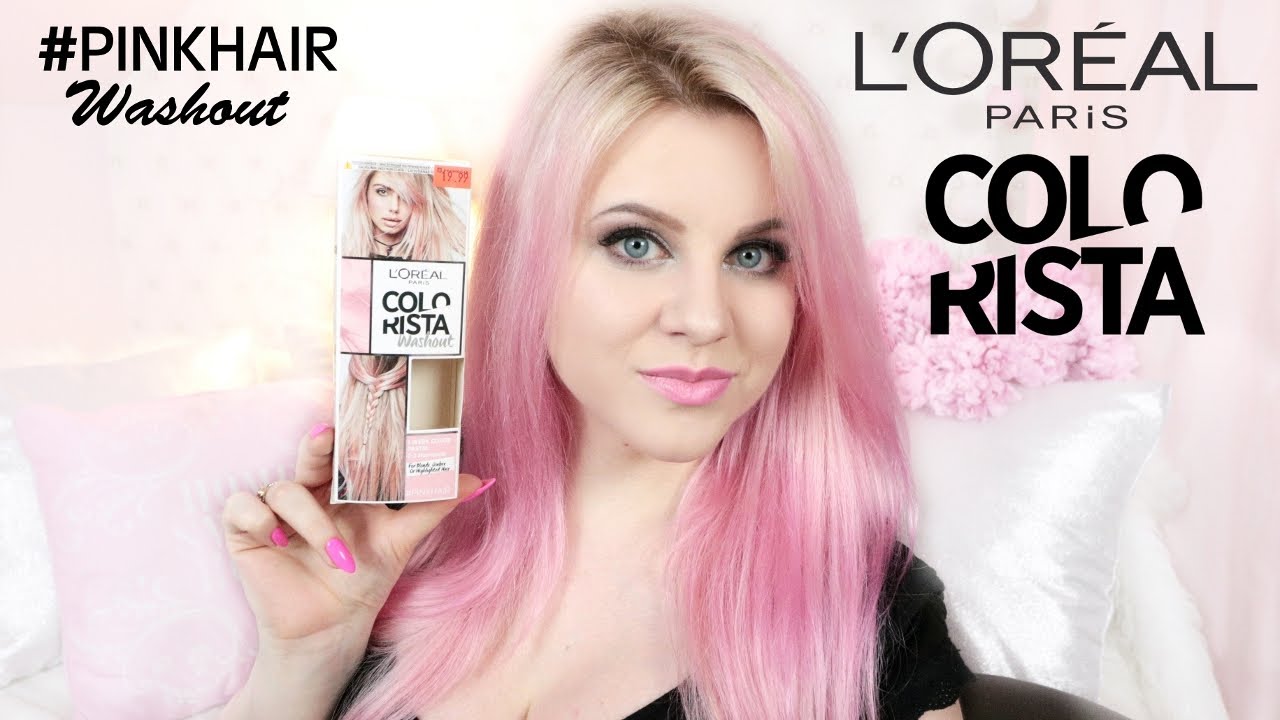 Colorista #Pinkhair - test, trwałość, wydajność, opinia Loreal * Candymona