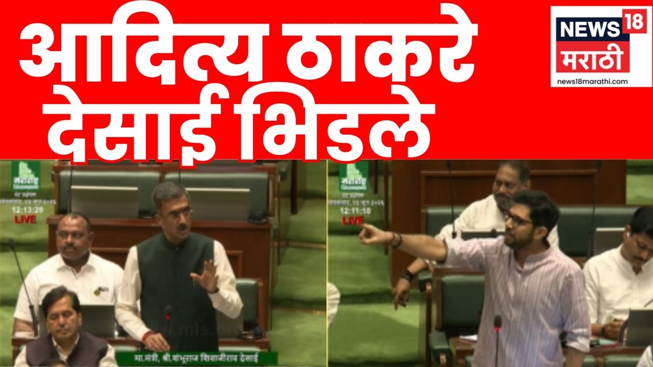 Aaditya Thackeray Vs Shambhuraj Desai | आदित्य ठाकरे-शंभूराजे देसाईंमध्ये खडाजंगी | Vidhan Sabha