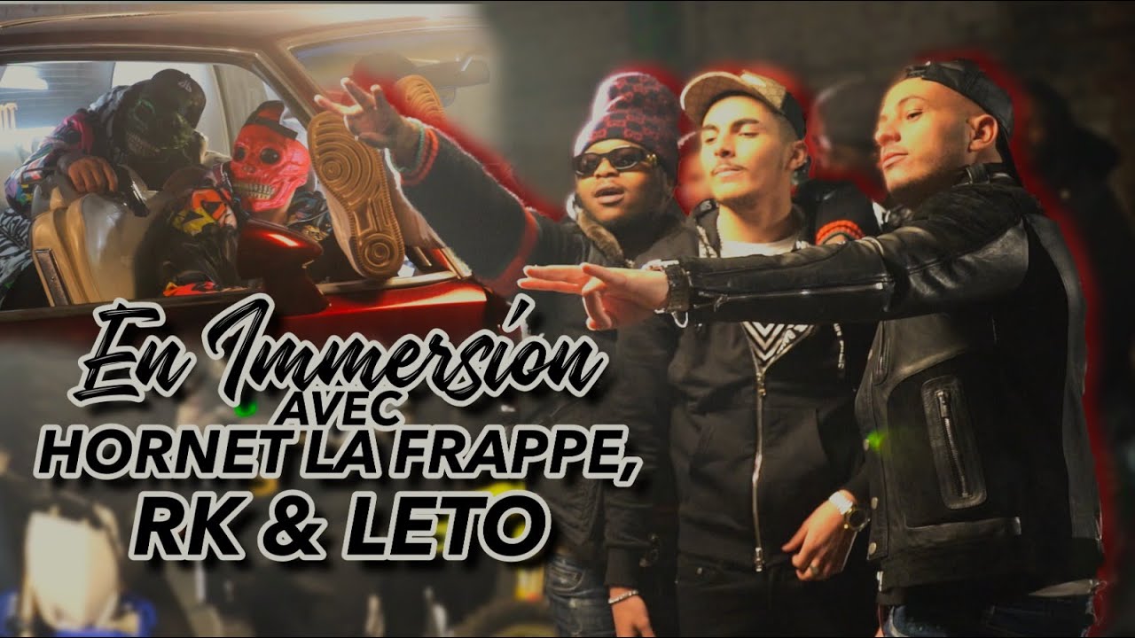 Hornet La Frappe vous embarque dans une immersion délirante avec Leto et Rk sur le clip 