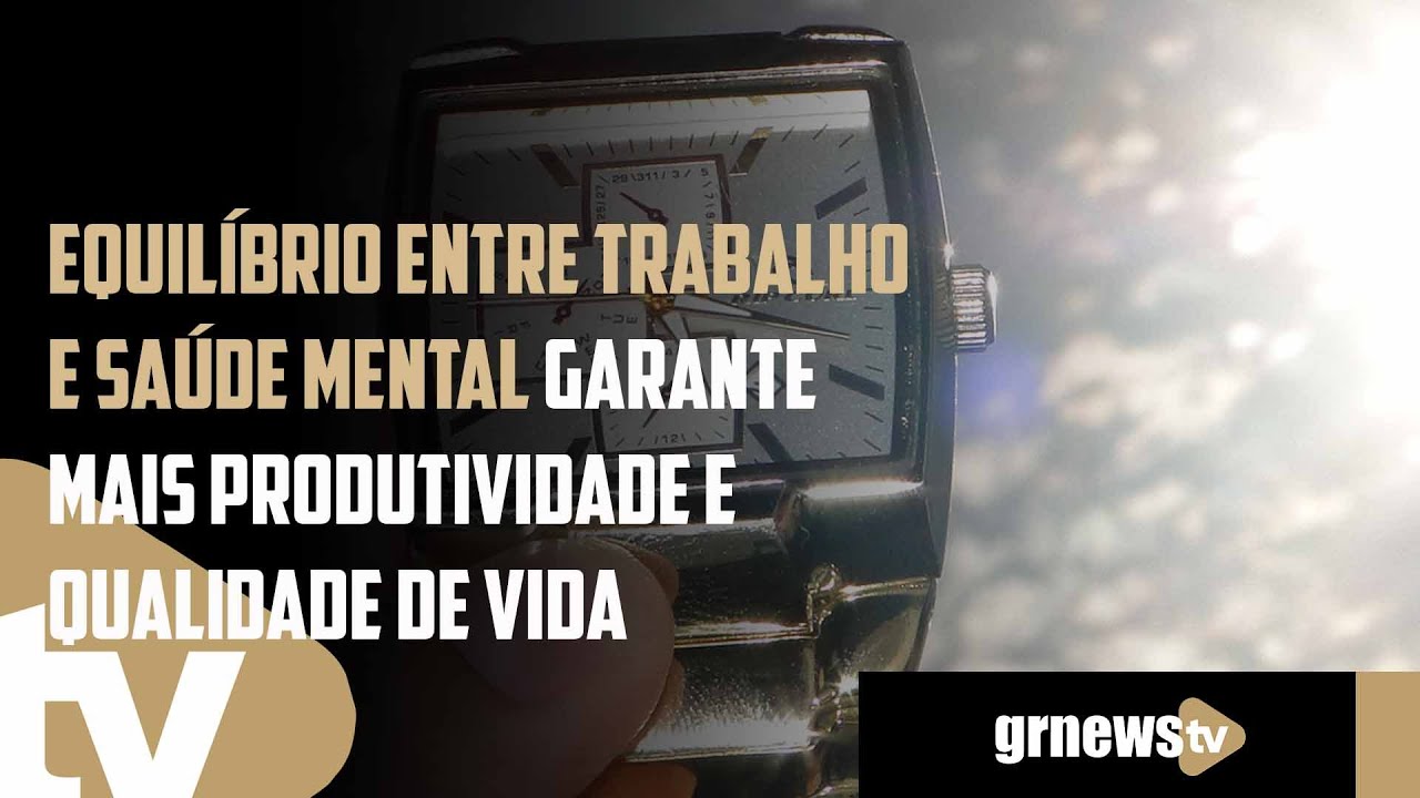 Equilíbrio entre trabalho e saúde mental garante mais produtividade e qualidade de vida
