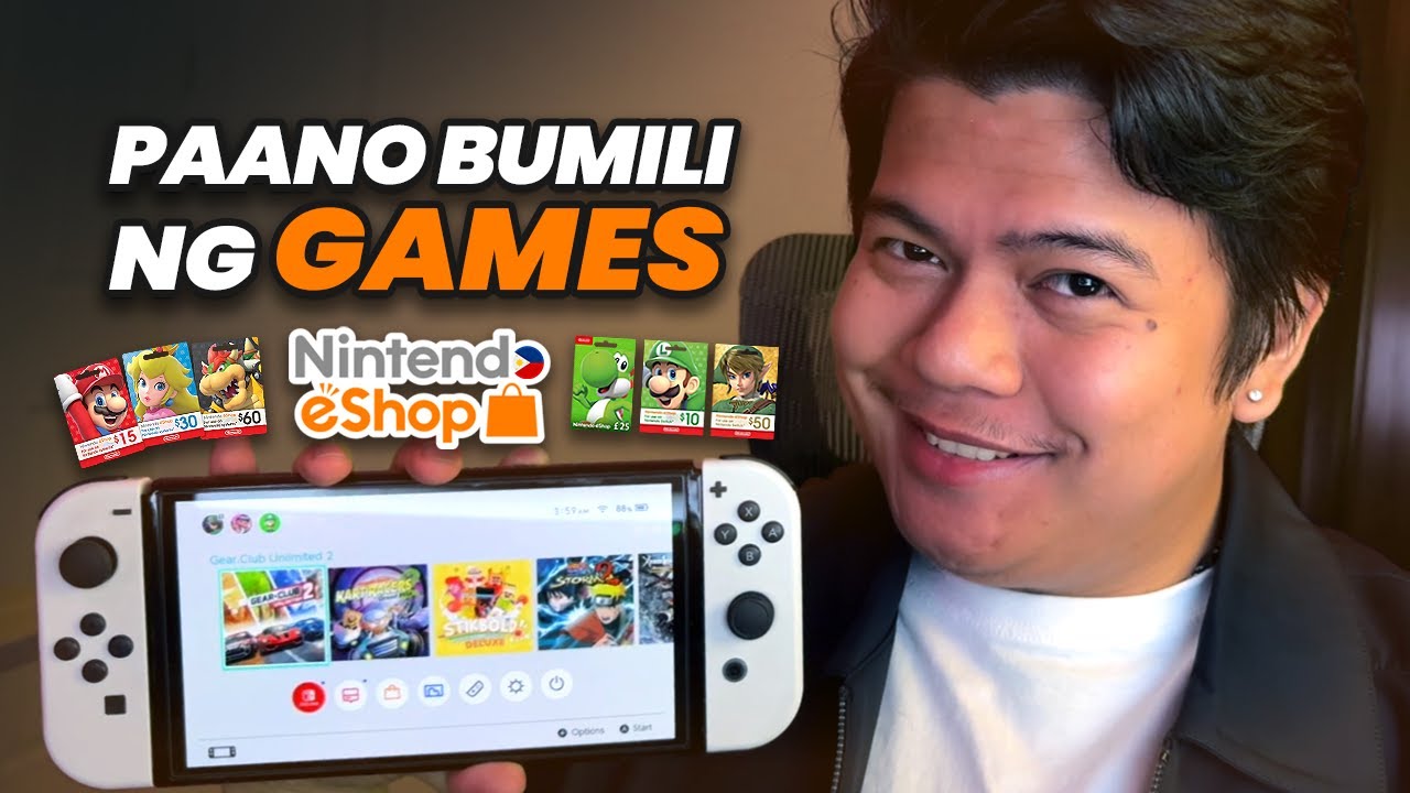 Paano Bumilli ng Games sa Nintendo eShop - TUTORIAL (2024) || NINTENDO SWITCH