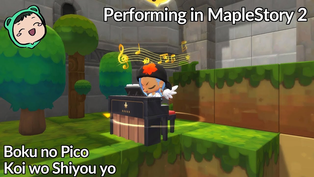 Boku no Pico - Koi wo Shiyou yo - Performing in MapleStory 2