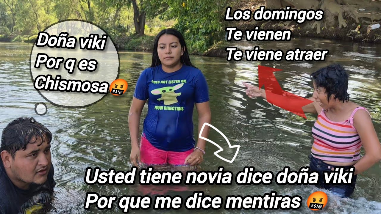 Tremendo problema doña viki 3nput4d4 le dice a nenon vos tenes novia la karen 3nojad4🤬 le reclama