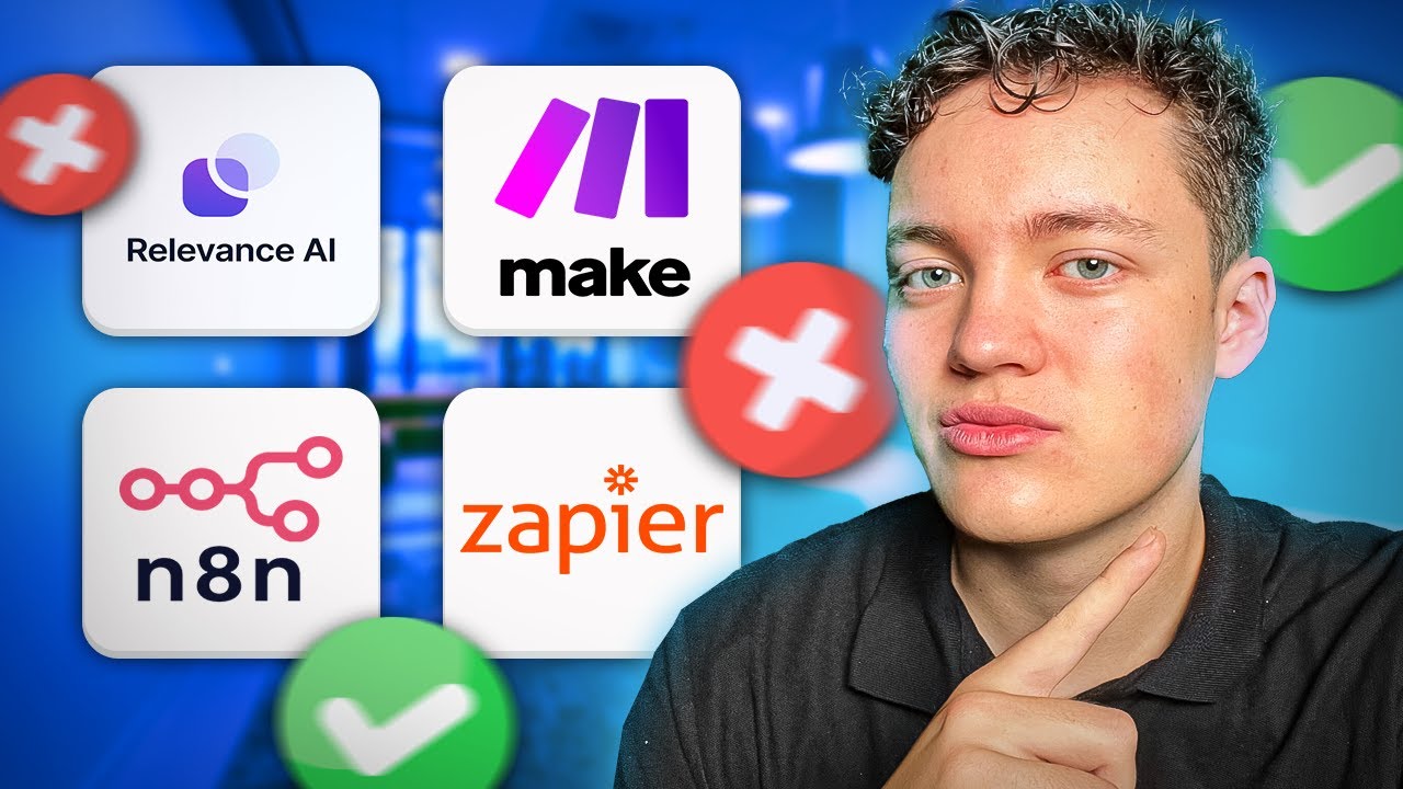 Die BESTEN No-Code Automatisierungstools f&uuml;r dein Business 2025!