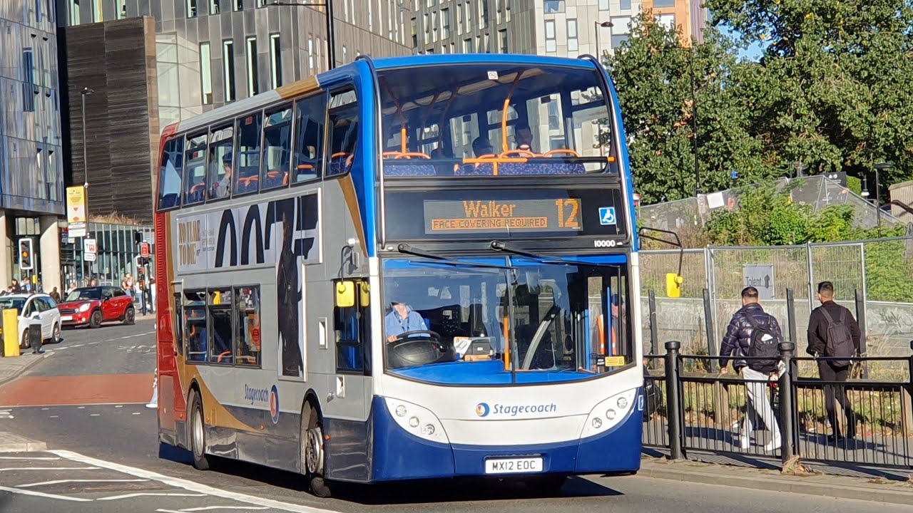 Journey on Route 22 | MX12EOC/10000 - Stagecoach North East: ADL E40D/ADL Enviro 400