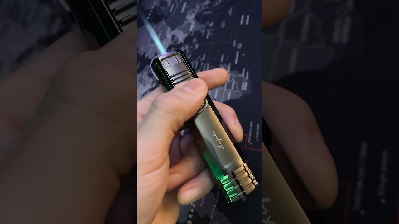 🔥Amazons Greatest Single Jet Torch Lighter🔥 #torch #lighter #torchlighters #butane #asmr #shorts